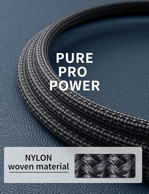 USB C to USB C Cable 6FT, USB Type C Fast Charging Cable 2Pack USB C Cable Nylon Braided USBC iPhone Charger Cord Compatible with iPhone 17/16/15/Pro Max, Sam-sung Galaxy S23, LG and More USB-C Device