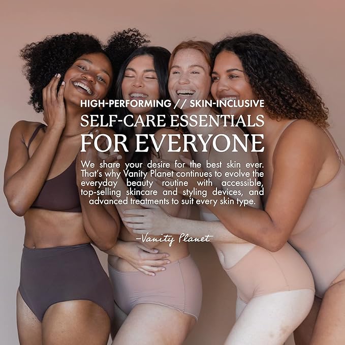 Vanity Planet Baia Black LED Lighted Travel Makeup Bag With Customized Storage