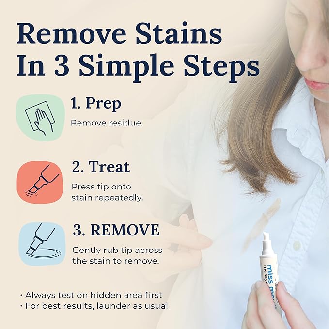 Miss Mouth's Messy Eater Stain Treater Pens and 3 4oz Bottles - On the Go Stain Remover and Pens Newborn & Baby Essentials