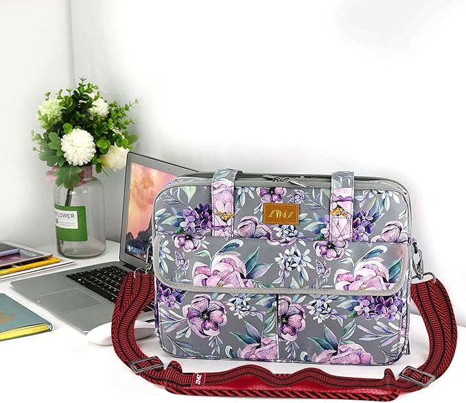 ZINZ Shoulder Strap, 57" Padded Adjustable Shoulder Bag Straps Replacement for Bags with D-Ring(TH01B02)