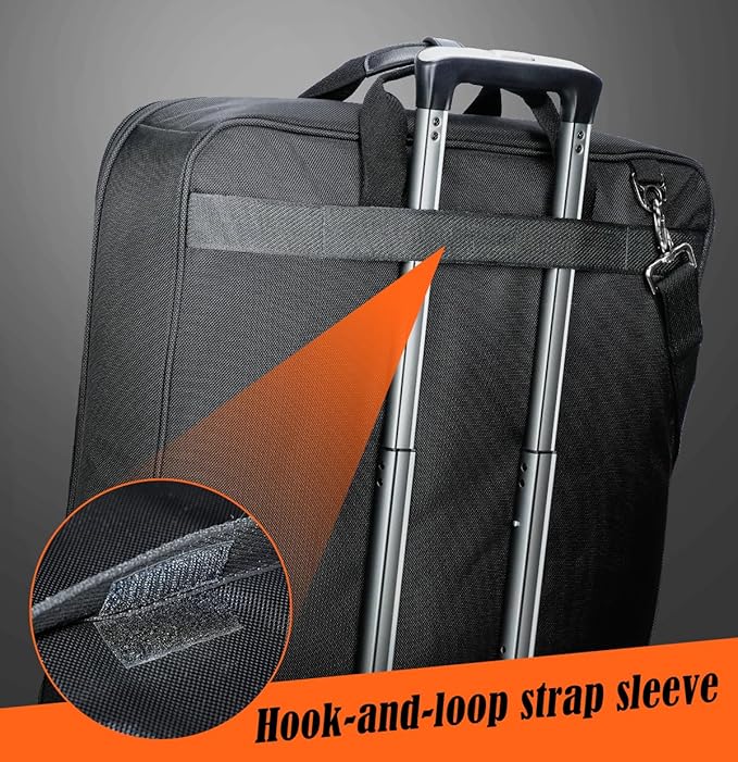 WELKINLAND 3-Suits Garment Bags for Travel W/ 4-Pack Compression Packing Cubes, 30L-Large Carry On Garment Bag for Travel, 15-Pockets Suit Holder Travel Bag, Wrinkle-Free Suit Garment Bag for Men