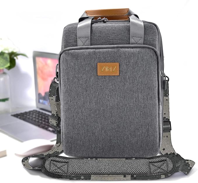 ZINZ 79 inch Shoulder Strap, Extra-thick Fixed Cushion Pad and Dual Clasps Universal Replacement Strap with Metal Swivel Hooks for Laptop Bags, Luggage Bags, Camera, Crossbody(Camouflage Gray)