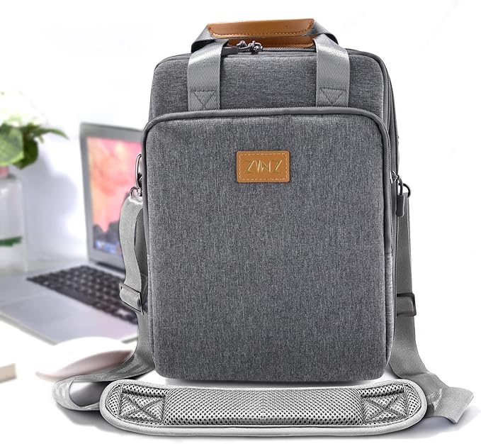 ZINZ Shoulder Strap 78" Universal Handbag Strap with Ultra-thick Fixed Padded and Dual Balanced Adjustable Buckles Shoulder Crossbody Strap for Briefcase Messenger Bag Laptop bag Luggage,Gray