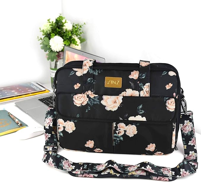 Shoulder Strap, ZINZ 57" Padded Adjustable Shoulder Bag Straps Replacement for Bags with D-Ring (LR02O01)