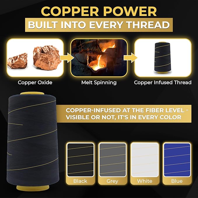 CopperJoint Black Ankle Compression Socks for Women- Breathable Copper Compression Socks Men, Low Cut Sock With Arch Support