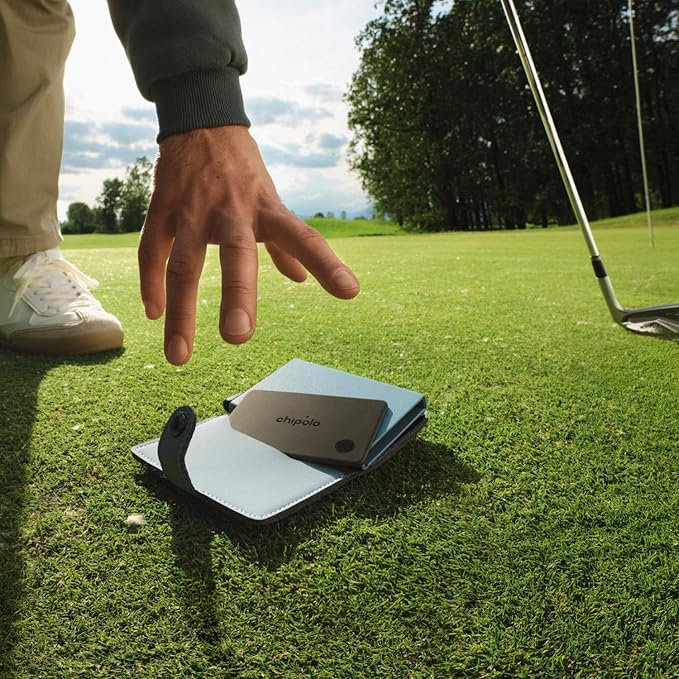 Chipolo Bundle (Loop, Card) - Rechargeable Bluetooth Tracking tag, Item Locator for Keys & Bags and Wallet Tracker, Compatible with Apple Find My or Find Hub on Android