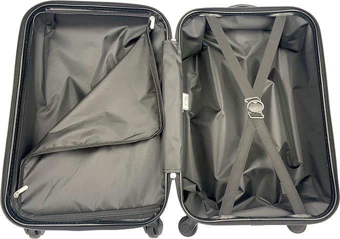 Fast Forward Kids Licensed Hard-Side 21” Spinner Luggage Lightweight Carry-On Suitcase (Hello Kitty)