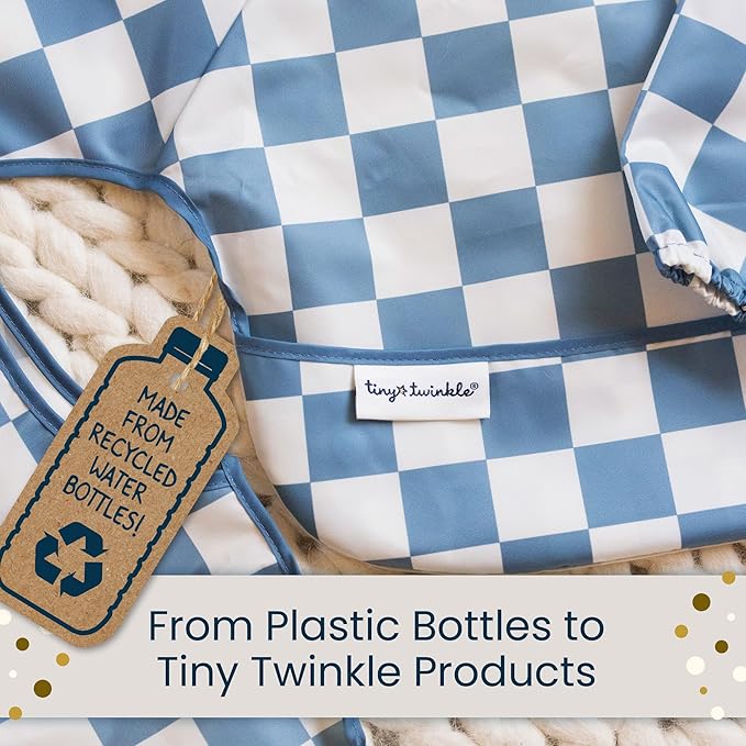 Tiny Twinkle Waterproof Travel Toiletry & Makeup Bag Organizer | Large Capacity Cosmetic Case with Compartments & Handle, A Thoughtful Travel Companion for Women(Sage Checkers