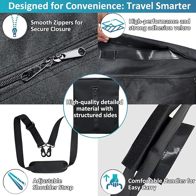 Faraday Bag for Large Electronics, Military-Grade XL Faraday Bag Protection For RF Shielding, Signal Blocking, Privacy, Signal-Blocking, Anti-tracking, Faraday Cage With 2 Detachable Faraday bags