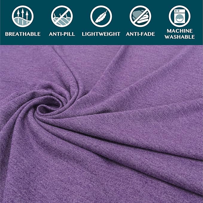 PAVILIA Travel Blanket Compact, Airplane Packable Bag, Soft Fleece Portable Throw Pillow Combo Set, Plane Flight Car Trips Essentials Gift Accessories, Luggage Backpack Clip, Purple, 65 x 40 Inch
