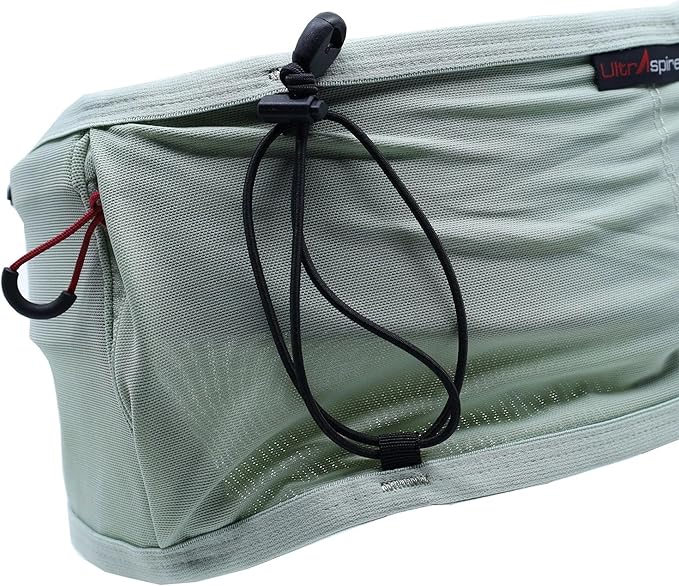 UltrAspire Fitted Race Running Waist Belt - Lightweight, Durable, Essential Pockets, 5 Sizes
