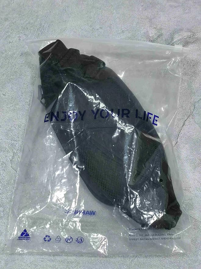 WATERFLY Fanny Pack Waist Bag: Small Hip Pouch Bum Bag Fannie Pack Phanny Fannypack Waistpack Bumbag Beltbag Sport Slim Fashionable for Jogging Hiking Hiker Woman Man