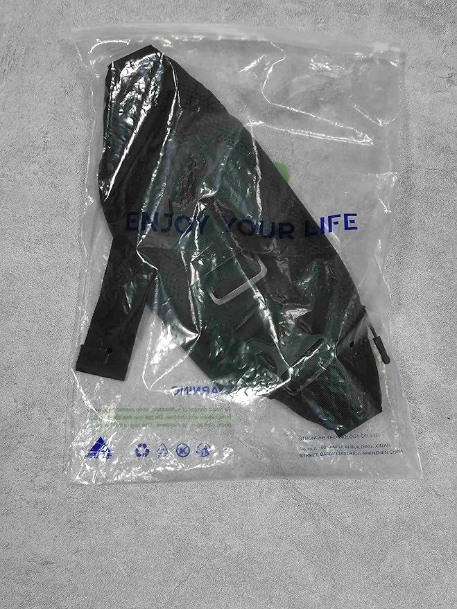 WATERFLY Fanny Pack Waist Bag: Small Hip Pouch Bum Bag Fannie Pack Phanny Fannypack Waistpack Bumbag Beltbag Sport Slim Fashionable for Jogging Hiking Hiker Woman Man