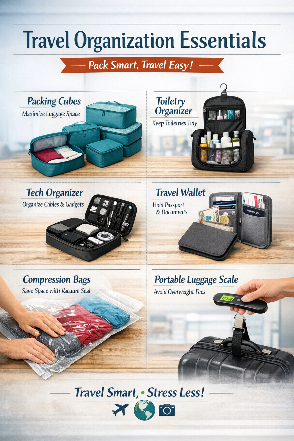 Elevate Your Travels: The Best Organization Accessories for US Travelers