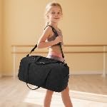 BLUBOON Duffle Bag Girls Kids Cute Gym Bag with Shoes Compartment & Wet Separation Waterproof Sports Overnight Travel Bag