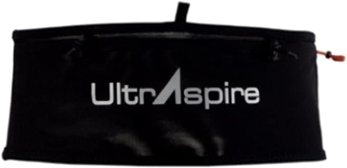 UltrAspire Fitted Race Running Waist Belt - Lightweight, Durable, Essential Pockets, 5 Sizes