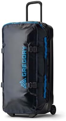 Gregory Alpaca 100L Water-Resistant Adventure Travel/Gear Organization Wheeled Duffle Bag with Packing Cube Included, Slate Blue