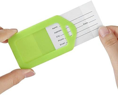 MIFFLIN Luggage Tags (Variety, 50 PK), Bag Tag for Baggage, Suitcase Tags Bulk