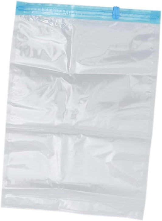 10pcs Hand Rolling Vacuum Compression Bags Travel Space Saver Storage Organizer Seal for Clothes Towels Blankets Quilts Packing