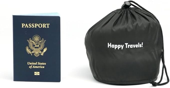 C CUSHION LAB Travel Pillow, Award-Winning Patented Ergonomic Design for Chin & Neck Support Memory Foam Neck Pillow, Compact Airplane Pillow for Traveling, Flight, Car (Gray, Medium)