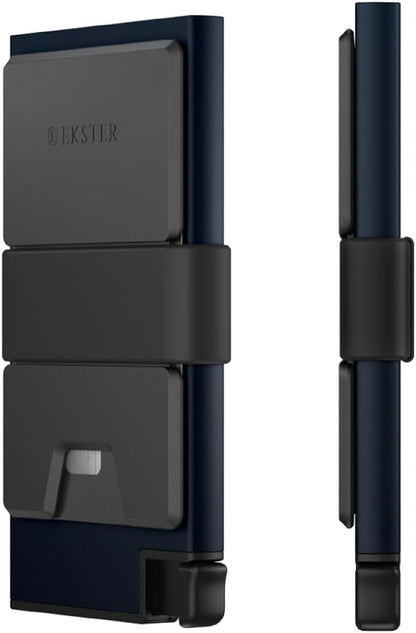 Ekster Aluminum Cardholder Wallet for Men | Metal Wallets with RFID Blocking Layer | Slim & Minimalist Aluminum Wallet with Push Button for Quick Card Access
