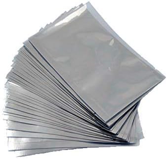 APQ Pack of 500 Static Shielding Bags 15 x 20. Grey Electrostatic Bags 15x20. Open Ended Heat Sealable Bags. Transparent Material. Great for Electronical Sensitive Components.