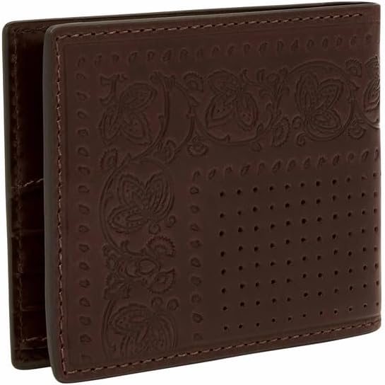 Fossil Men's Derrick RFID-Blocking Leather Bifold Wallet with Flip ID Window for Men