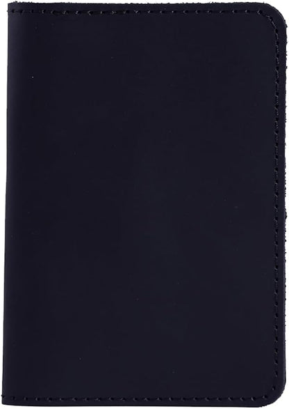 INCARNE US Leather Passport Holder for Travel - Passport Case - Passport Wallet for Men - Passport Cover for Women Sleeve Protector - Travel Essentials Vacation Luggage Travel Gifts - Vintage Black