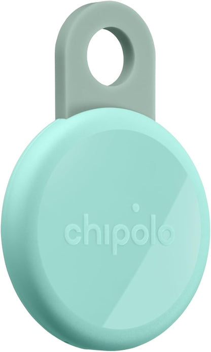 Chipolo LOOP - Rechargeable Bluetooth Tracker for Key and Pocket Location, Compatible with Apple or Google, Call Your Phone & Out of Range Alerts for Android