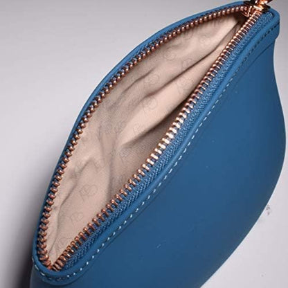 Small Makeup Bag by Pudinbag | The Premium Silicone Purse Bag | Vegan Hygenic Eco-friendly | Water and Heat Resistant
