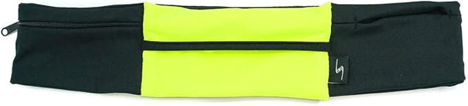 3 Pocket Adjustable Running Belt Waist Pack, Fanny Pack For Working Out With Sweat Resistant Backing, Holds All iPhone Models