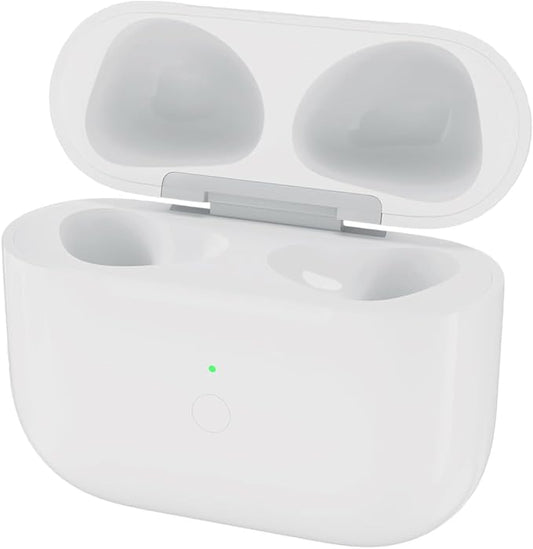 Wireless Charging Case Compatible with Air Pods 3, Compatible with 3rd Generation Charging Case with 600mAh Built-in Battery with Pairing Sync Button (No Earbuds), White