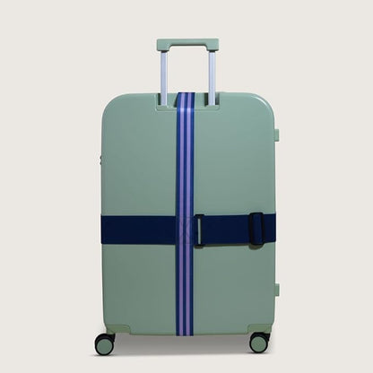 Cincha Travel Adjustable Luggage Strap, Fits Carry-On and Checked Bags, TSA Approved, Shark Tank Brand, Premium Travel Accessory (Hyacinth)