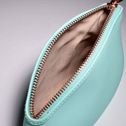 Small Makeup Bag by Pudinbag | The Premium Silicone Purse Bag | Vegan Hygenic Eco-friendly | Water and Heat Resistant