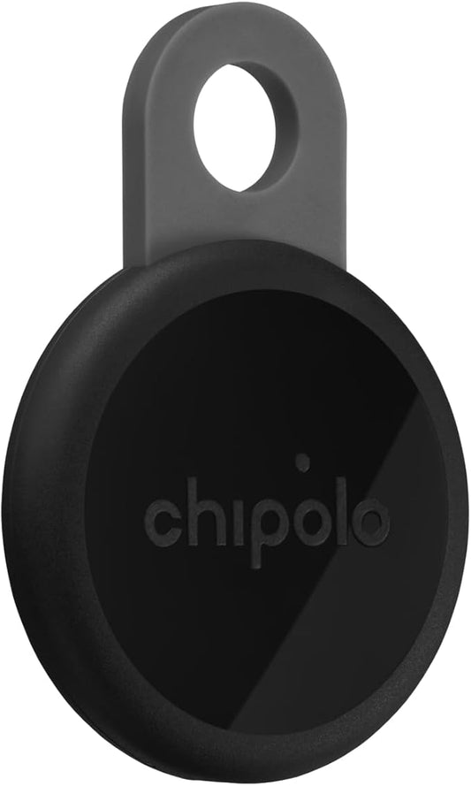 Chipolo LOOP - Rechargeable Bluetooth Tracker for Key and Pocket Location, Compatible with Apple or Google, Call Your Phone & Out of Range Alerts for Android