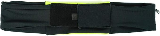 3 Pocket Adjustable Running Belt Waist Pack, Fanny Pack For Working Out With Sweat Resistant Backing, Holds All iPhone Models