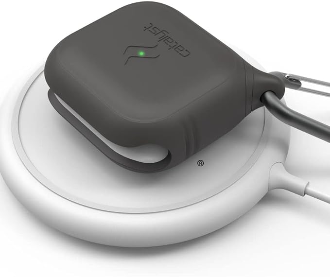 Catalyst Waterproof Case for AirPods 3rd Generation (2021) - Wireless & USB-C Charging Compatible, Drop Protection One Piece Design with Carabiner