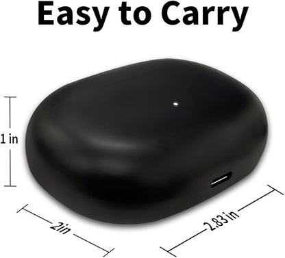 Charging Case Replacement Compatible with Beats Studio Buds/Buds +, Charger Case with Bluetooth Pairing Sync Button & 660mAh Built-in Battery (Not Include Earbuds)