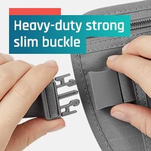 Hidden Money Belt for Travel for Men, Waist Wallet Anti Theft, RFID Passport Holder For Travel Men Or Women, Money Pouch, RFID Passport Holder