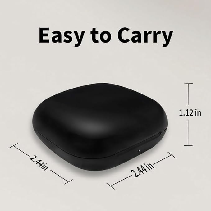 Charging Case Replacement for Beats Fit Pro, 700mAh Portable Replacement Charger Case with Bluetooth Pairing Sync Button (Earbuds Not Included)