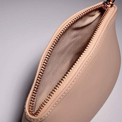 Small Makeup Bag by Pudinbag | The Premium Silicone Purse Bag | Vegan Hygenic Eco-friendly | Water and Heat Resistant