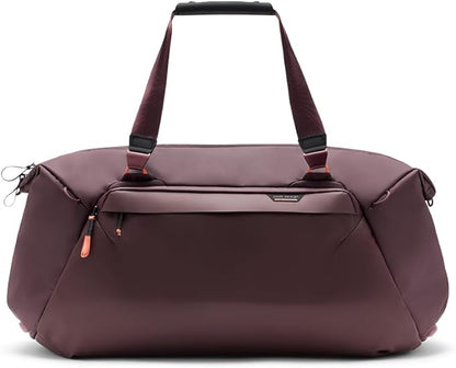 Peak Design Travel Duffel, Extra-Wide Single Zip Access, Weatherproof Shell, 4 External Pockets, Fits Packing Cubes & Camera Cubes, Ideal for Weekend Trips, Versatile Duffel Bag for Travel