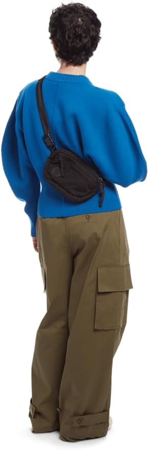 Baboon to the Moon Fanny Pack - Trendy, Compact, Water-Repellent Waist Bag in Multiple Colors and Sizes for Men and Women (Black, Mini (1.5L))