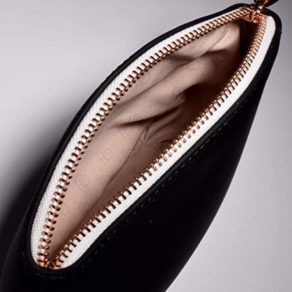 Small Makeup Bag by Pudinbag | The Premium Silicone Purse Bag | Vegan Hygenic Eco-friendly | Water and Heat Resistant