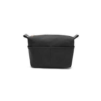 Insert Storage Bag Set Three Size Purse Organizer Cosmetic Bags with Compartments Makeup Travel Bags for Women Nylon (Small-nylon)