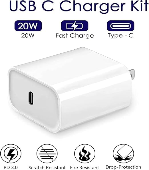 iPhone Fast Charger, 2Pack iPhone 13 Charger, [Apple MFi Certified] Type C Power Wall Charger with 3.3FT Cable Compatible with iPhone 14/14 Pro Max/13/13 Pro Max/12/12 Mini/Pro/11/XS/X/8Plus/iPad