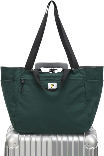 VanFn Foldable Travel Totes Duffel Bag - Gym & Weekend Bag, Luggage Duffle - P.Travel Series