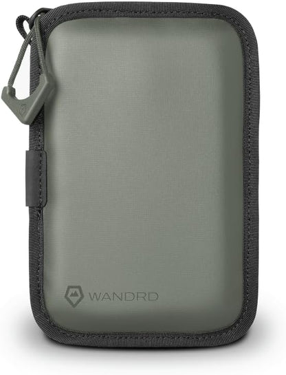 WANDRD Memory Card Case - Durable SD, Micro SD Card Holder for Creators | Camera Accessories & Electronics Organizer for Travel (Wasatch Green)