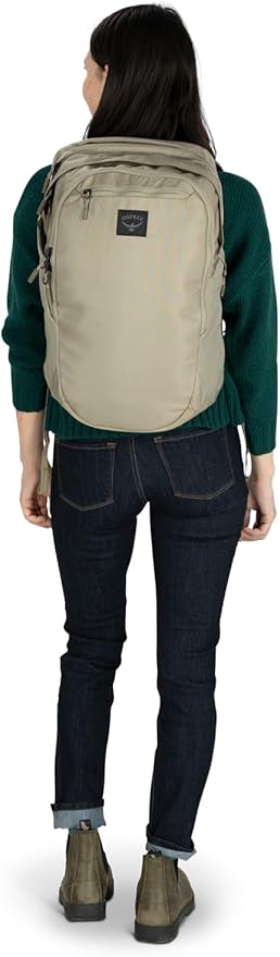 Osprey Aoede 21L Commuter Airspeed Backpack, Tan Concrete