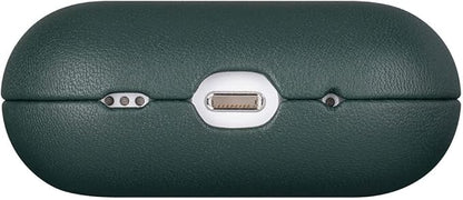 Leather Case for AirPods Pro 2nd Generation (Not for AirPods Pro 1st Gen), Lopie Handmade AirPods Pro 2 Leather Case Cover, Protective Case Fully-Wrapped with Top Grain Leather - Dark Green